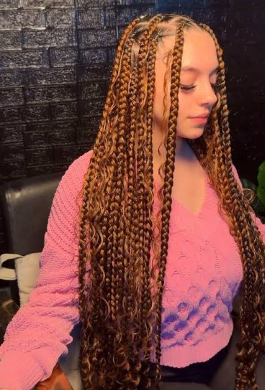 Large Bohemian Braids